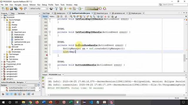 PR3 Ch05 Java Persistence API JPA P1 Lecture3 смотреть онлайн