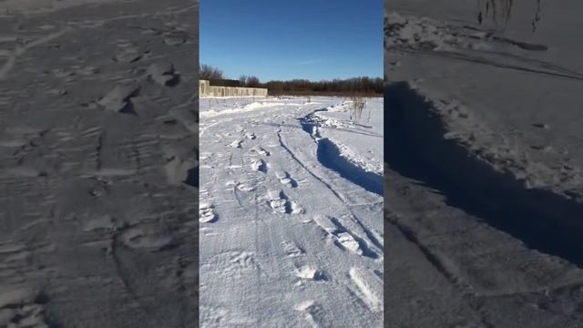 Трасса для лыж, как сделать трассу для лыж без снегохода в деревне