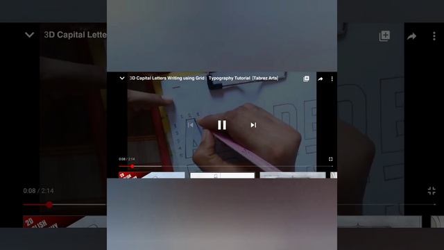 Roman, Bold and 3D font. calligraphy or lettering demo. смотреть онлайн