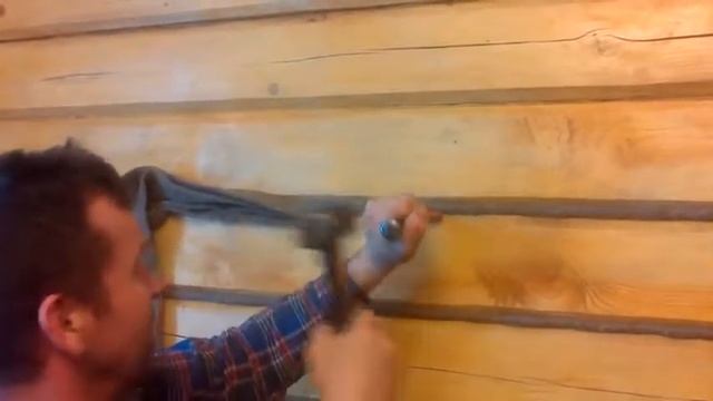 Компания Технобрус Конопатка стен дома из бруса смотреть онлайн