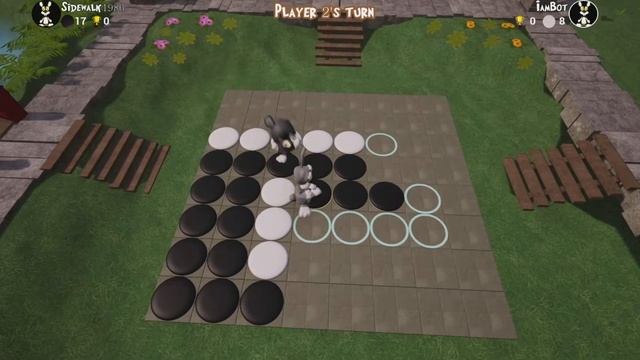 Bunny Reversi - Hard Bot (Trophy) смотреть онлайн
