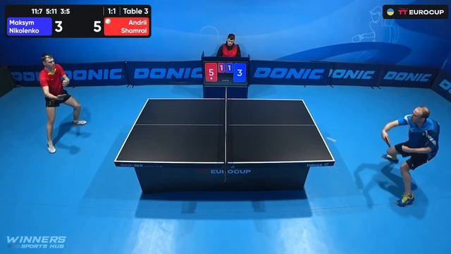 11:35 Maksym Nikolenko - Andrii Shamrai 26.01.2024 TT Euro.Cup Ukraine Star. TABLE 3 смотреть онлайн