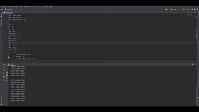 Arduino PID controller implemented in Python смотреть онлайн