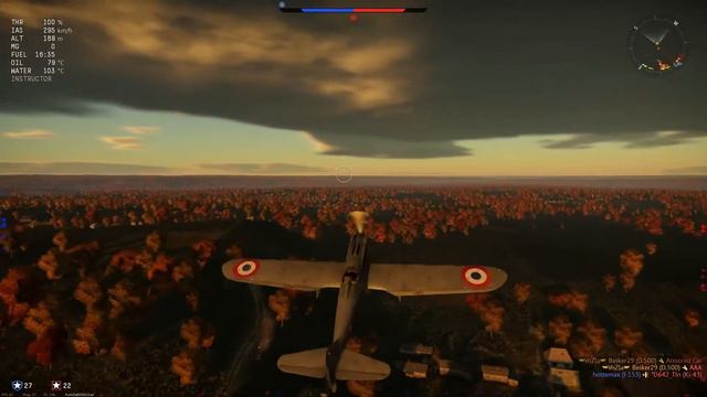War Thunder - Realistic Air battle D.500 - NO COMMENTARY EP16 смотреть онлайн