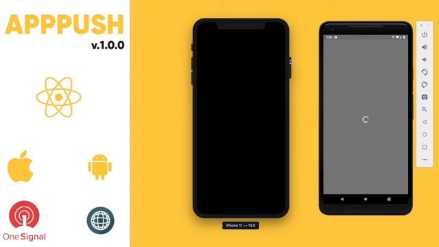 AppPush: React Native WebView with Push Notifications смотреть онлайн