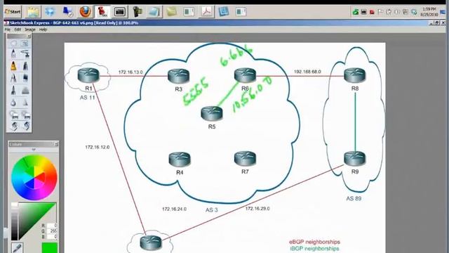 BGP-Module 2 Lesson 3 iBGP via Loopback Interfaces смотреть онлайн
