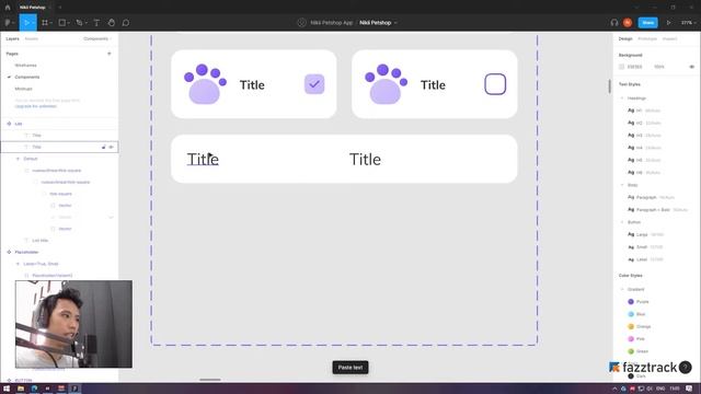 3.7 MEMBUAT COMPONENT DAN VARIANS PART 3 – LIST | BELAJAR UI DESIGN MENGGUNAKAN FIGMA смотреть онлайн