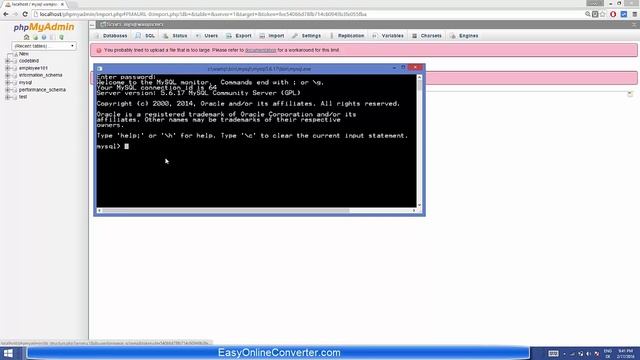 How to Import Large MySQL Database (.sql) file to phpmyadmin using WAMP server смотреть онлайн