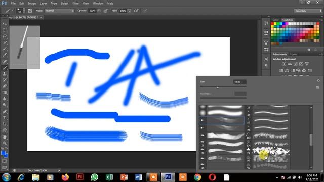 WHAT IS BRUSH TOOL IN ADOBE PHOTOSHOP | CLASS 06 | BY LITES ONLINE смотреть онлайн