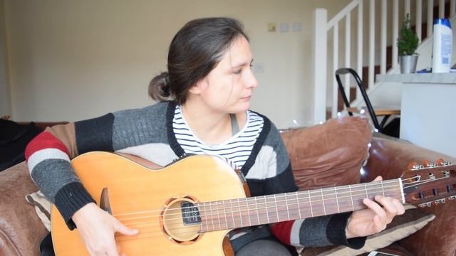 Malaguena guitar lesson - pulgar, ayudado, triplets exercise смотреть онлайн