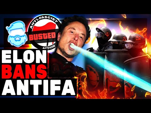 Elon Musk BANS Antifa From Twitter & Leftists Rage!