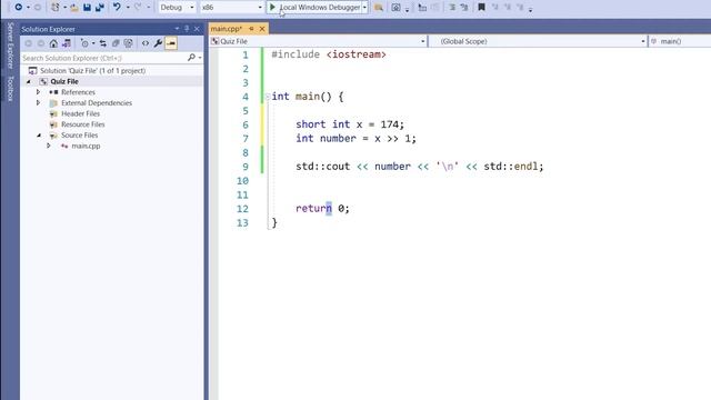 Bitwise Right Shift Operator in C++ - Bit Manipulation Tutorial смотреть онлайн