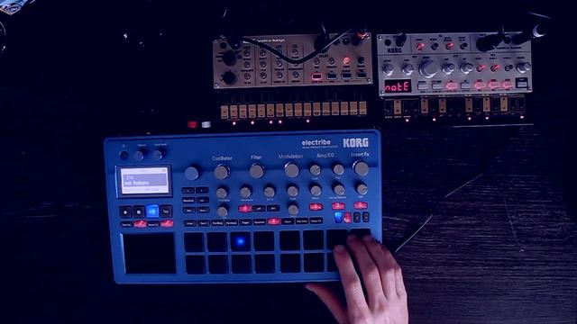 Jam #1 - Korg electribe 2, Korg volca keys and bass смотреть онлайн