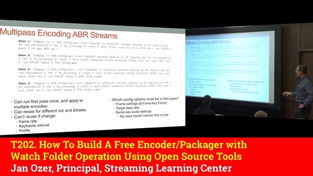 T202. How To Build A Free Encoder/Packager With Watch Folder Operation Using Open Source Tools смотреть онлайн
