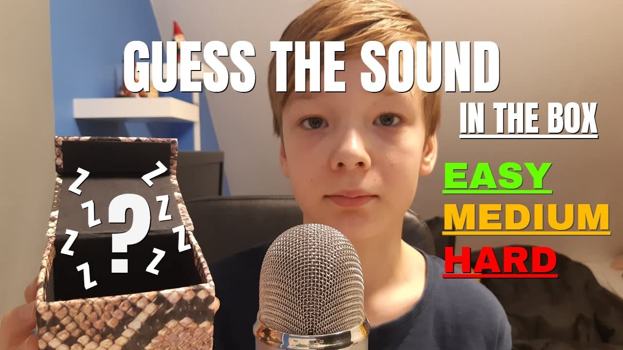 ASMR Guess the Sound in the Box смотреть онлайн