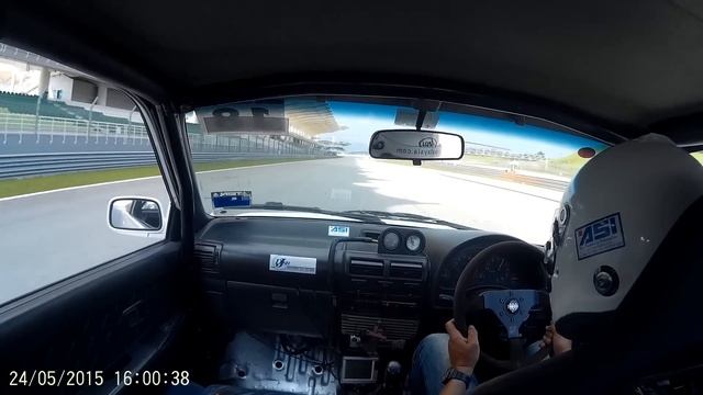 Toyota Starlet EP82 - Sepang Megalap 240515 Rd 1 - Toyota 1600 - Heat 2 смотреть онлайн
