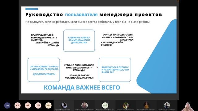Мастер-класс «Управление проектами в IT баг или фича»