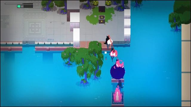 Hyper Light Drifter - Fire Platforms Hardcore, огненные платформы смотреть онлайн