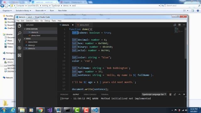 TypeScript Video 1 смотреть онлайн