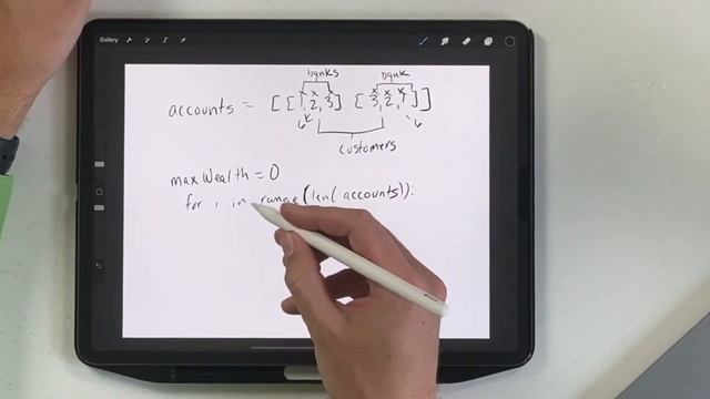 LeetCode - Richest Customer Wealth in Python смотреть онлайн