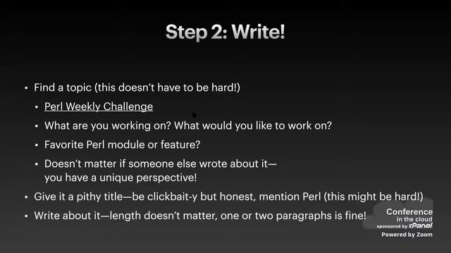 Blogging Outside the Bubble: How to Raise your Profile & Promote Perl -Mark Gardner (lightning talk смотреть онлайн