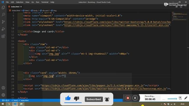 Bootstrap image and Card смотреть онлайн