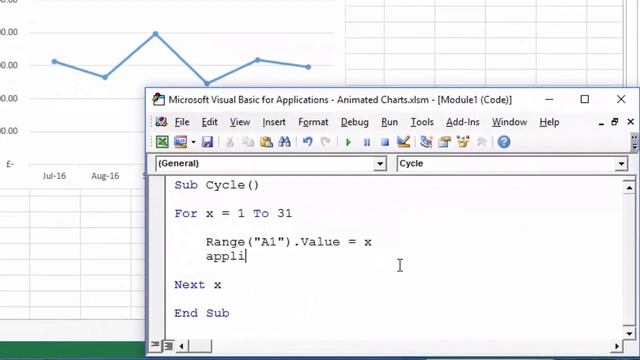 Excel VBA Animated Charts...With A Little Something Extra! With VBA смотреть онлайн