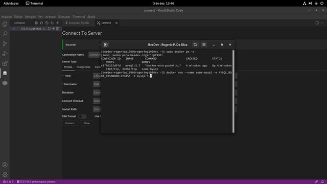 # Docker + Mysql + Vscode смотреть онлайн