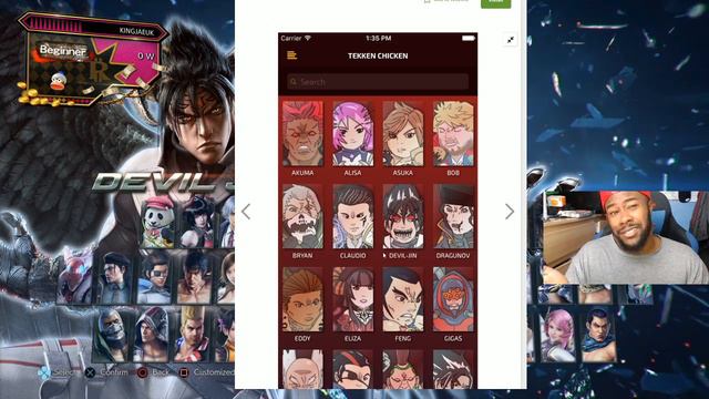 TEKKEN 7 FRAME APP ON IOS AND ANDROID! PLUS TEKKEN BOWL 1ST DLC?
