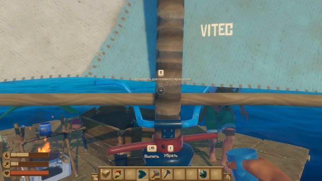 ПЕРВЫЕ 5 ДНЕЙ ВЫЖИВАНИЯ В ОТКРЫТОМ ОКЕАНЕ НА ПЛОТУ!ПОЛНОЕ ПРОХОЖДЕНИЕ ИГРЫ Raft! смотреть онлайн