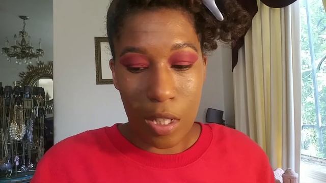 Red Eye Makeup Look смотреть онлайн