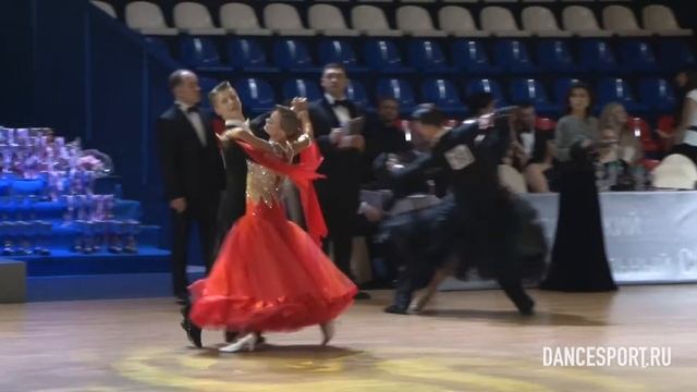 Анисимов Данила - Стромова Валерия, Final Quickstep смотреть онлайн
