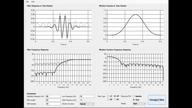 FIR Digital Filter Design Tool смотреть онлайн