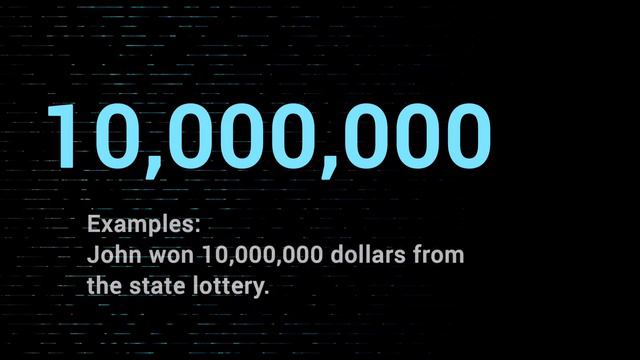 How To Say 10,000,000 In English смотреть онлайн