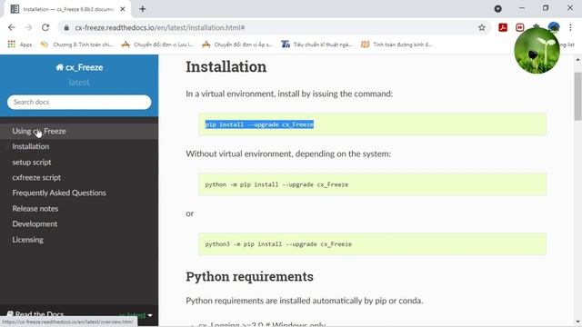 C1: Cách cài đặt cx_Freeze, chuyển file.py sang file.exe, 2021 "lato' channel" смотреть онлайн
