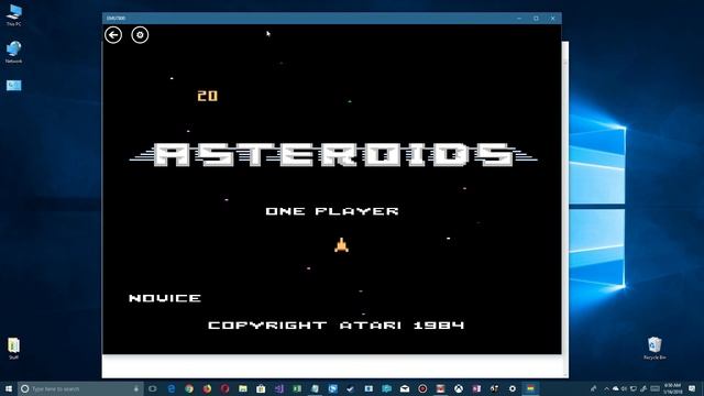 Play Classic Atari 2600 Games on Windows 10. Donkey Kong, Asteroids. смотреть онлайн