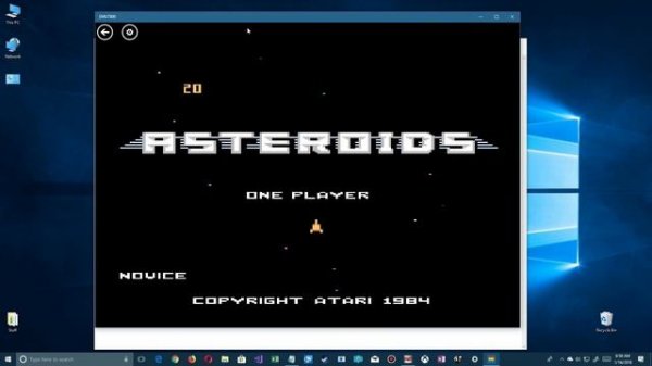 Play Classic Atari 2600 Games on Windows 10. Donkey Kong, Asteroids.