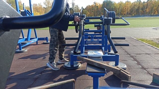 вес уличных тренажёров