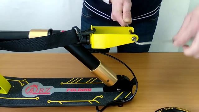 Видео инструкция по Сборке самоката ORZ смотреть онлайн
