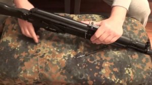 Замена приклада на Сайге.