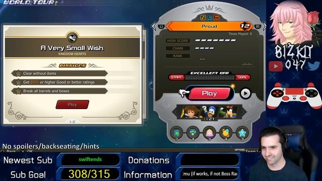 Kingdom Hearts Melody of Memory - Blind Playthrough (Part 1) смотреть онлайн