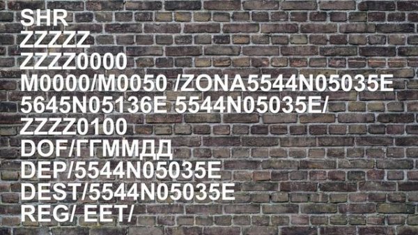 Система представления планов | План полёта | СППИ