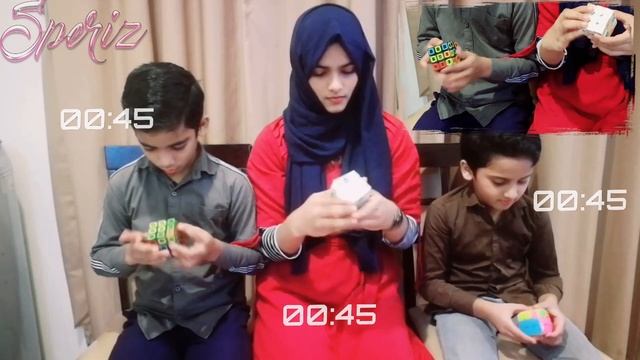 RUBIK'S CUBE CHALLENGE | SPERIZ | FUN GAMES смотреть онлайн