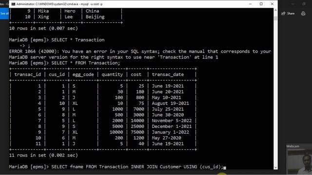 TUTORIAL OF BASIC SQL COMMAND FOR A BEGINNER IN DATABASE (STRUCTURED QUERY LANGUAGE) BISAYA VERSION смотреть онлайн