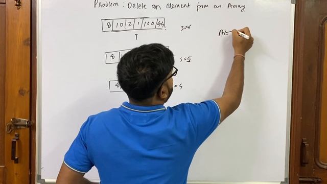 Java - Delete an element from an array смотреть онлайн
