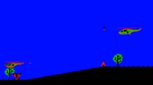 БК-0010, игра Десантник-1 (1989)