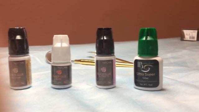 Обзор Клея Neicha и IBeauty для наращивания ресниц - Материалы из Кореи смотреть онлайн