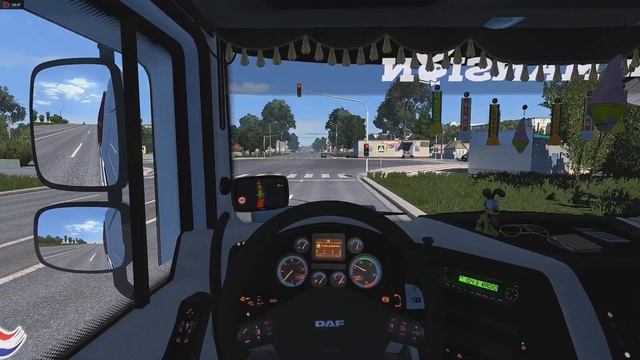 Euro Truck Simulator 2 Southern Region v.6.5[1.27.x] - DAF XF 105 смотреть онлайн