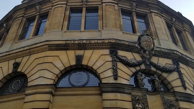 Оксфорд. Арка вздохов. Бодлеанская библиотека. смотреть онлайн