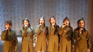 Вокальный ансамбль Солнцеворот - Солдат победил войну(музыка и слова ТАТЬЯНА ЗАЛУЖНАЯ) ЛЮБАША..mp4